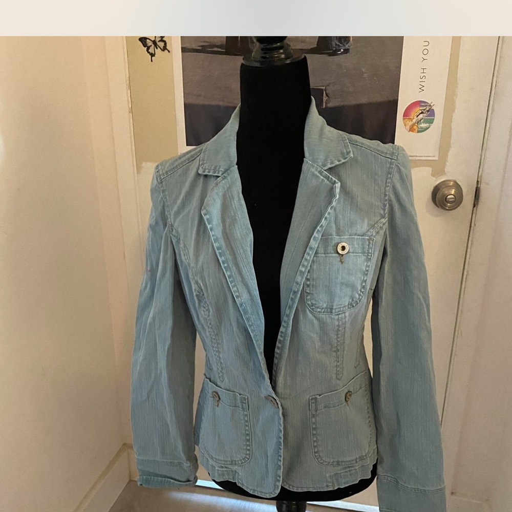 Bandolino Light Blue Women's Blazer